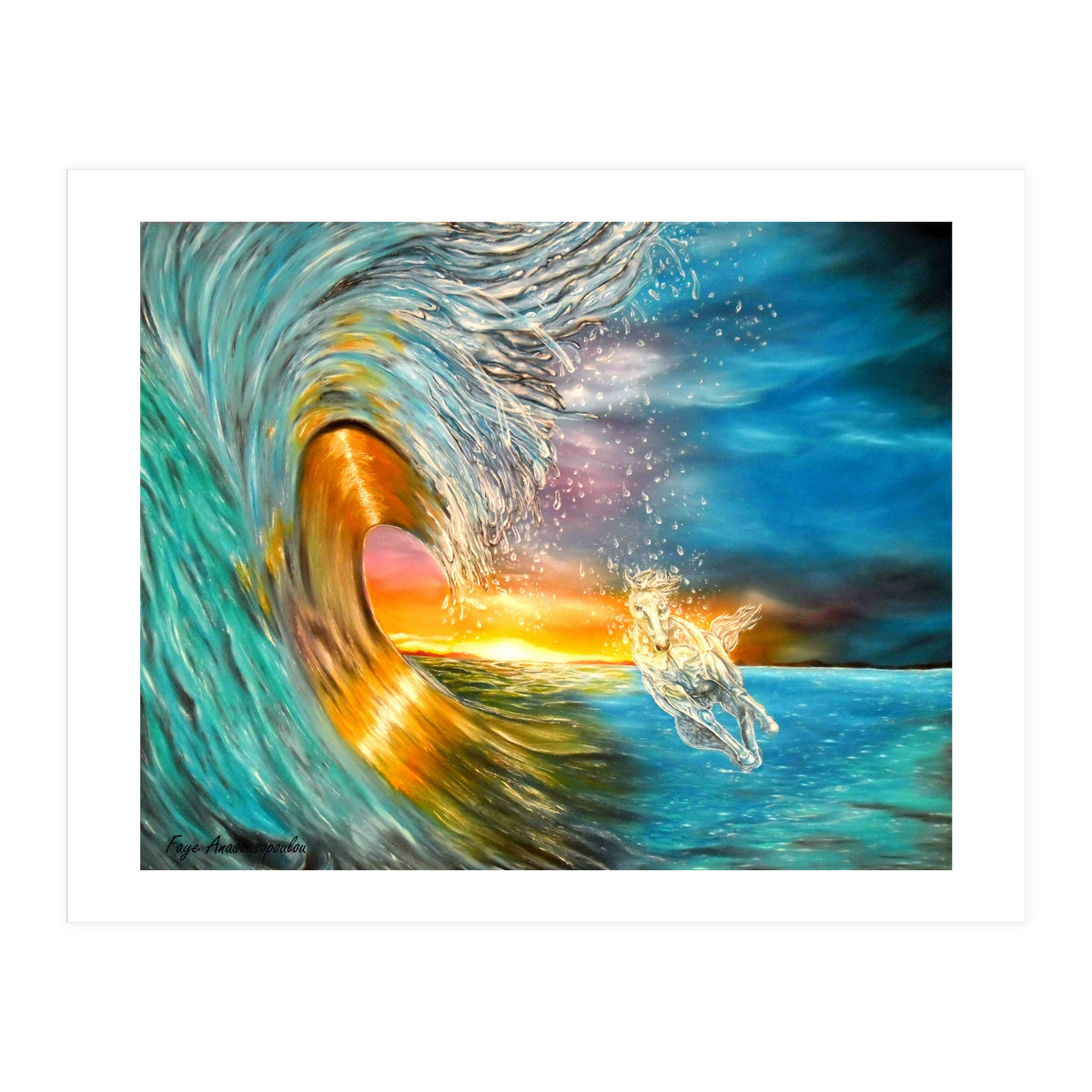 Freezing The Moment (Print Only)