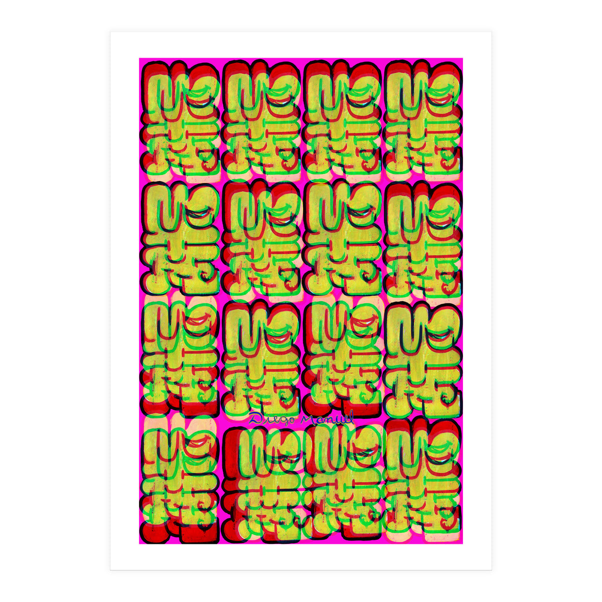 Graffitis 2021 Tapiz 115 (Print Only)