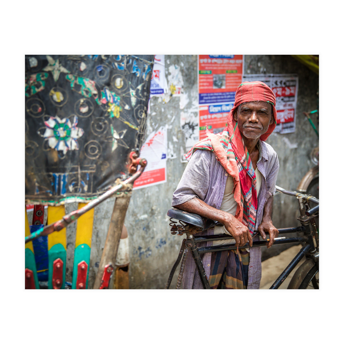 Rickshaw driver  (Print Only)