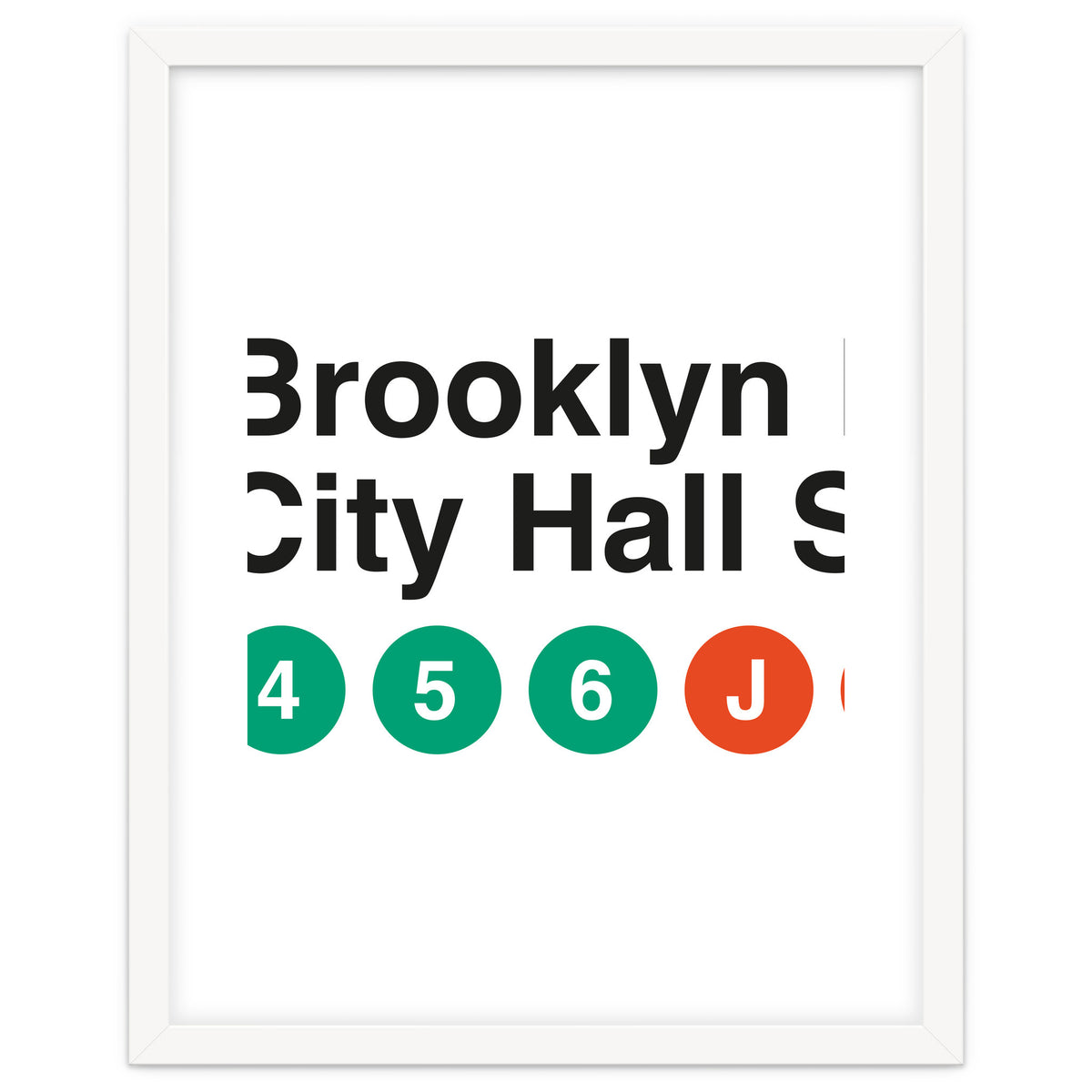 Vignelli's Subway Sign