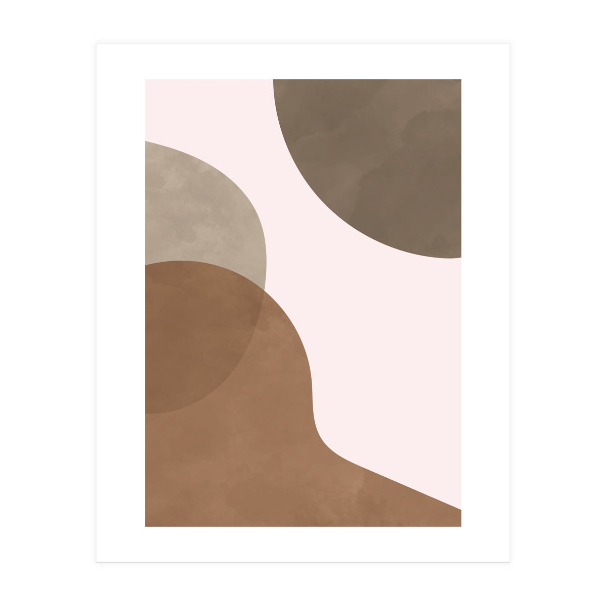 Neutral Abstract Shapes (Print Only)