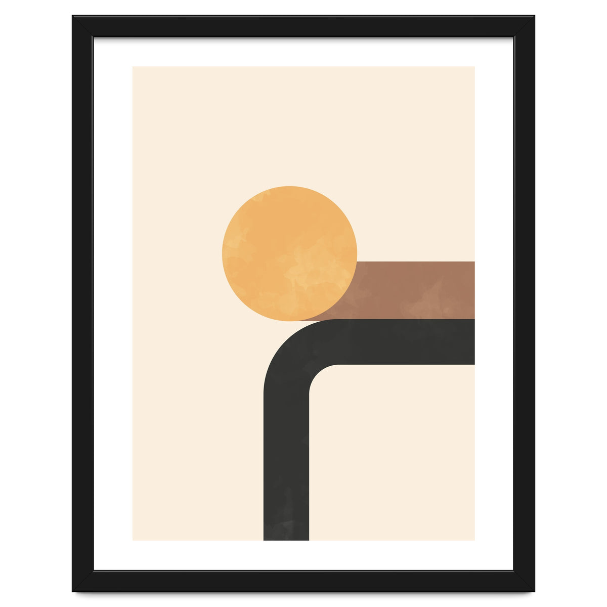 Geometric Mid Century Form