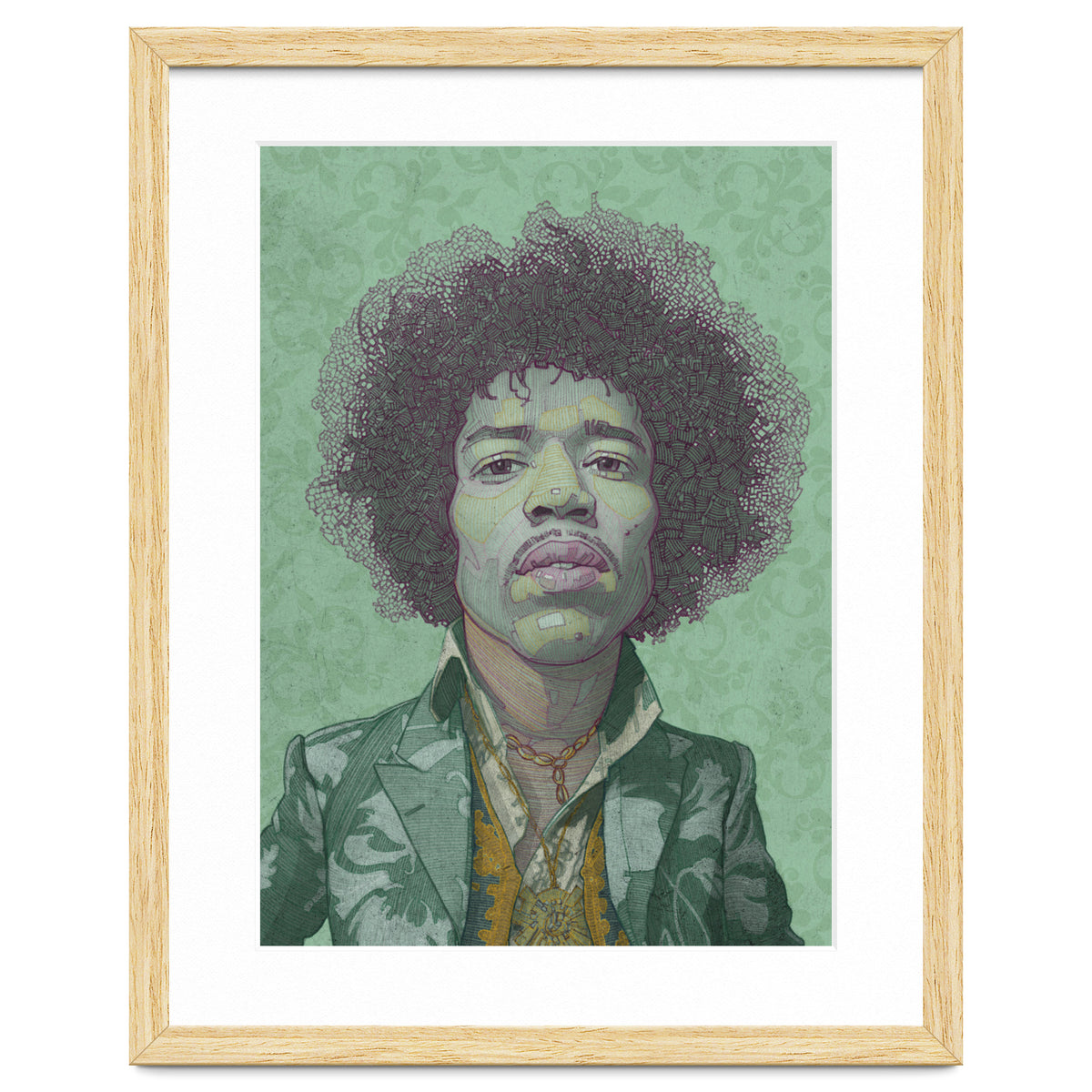 Hendrix Illustration