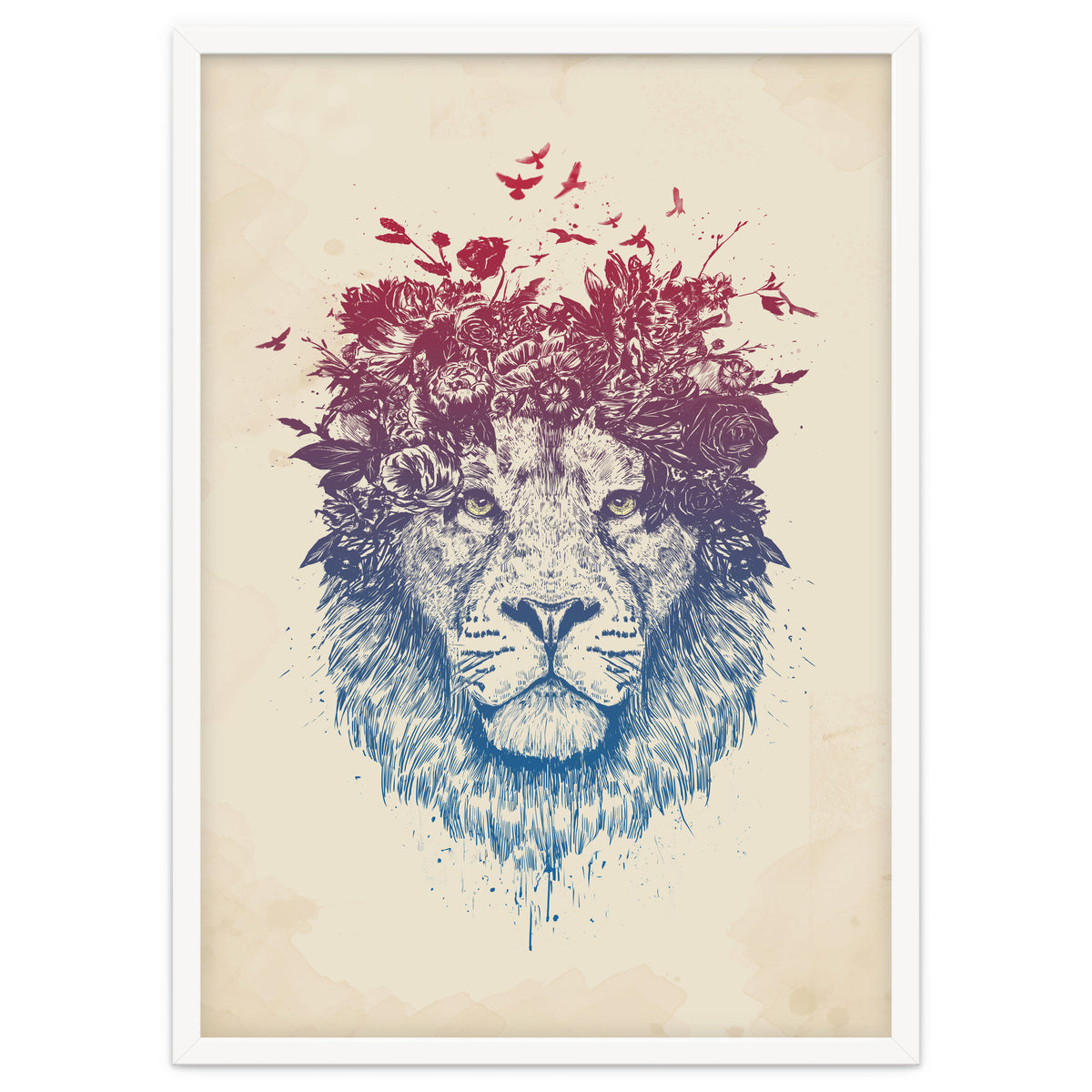 Floral Lion III