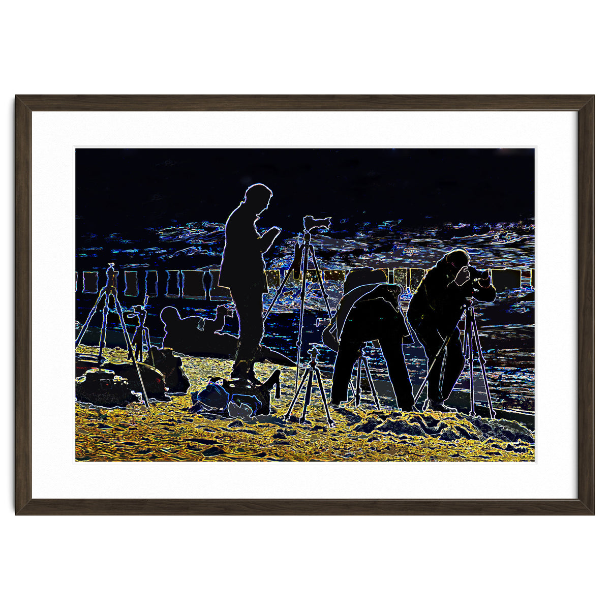 Photographers at the beach