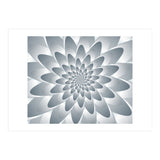 Swirl Flower Pattern  (Print Only) thumbnail