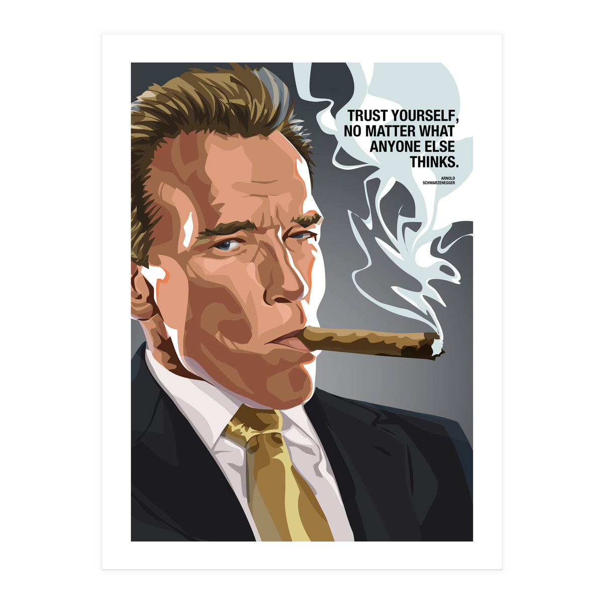 Arnold Schwarzenegger (Print Only)