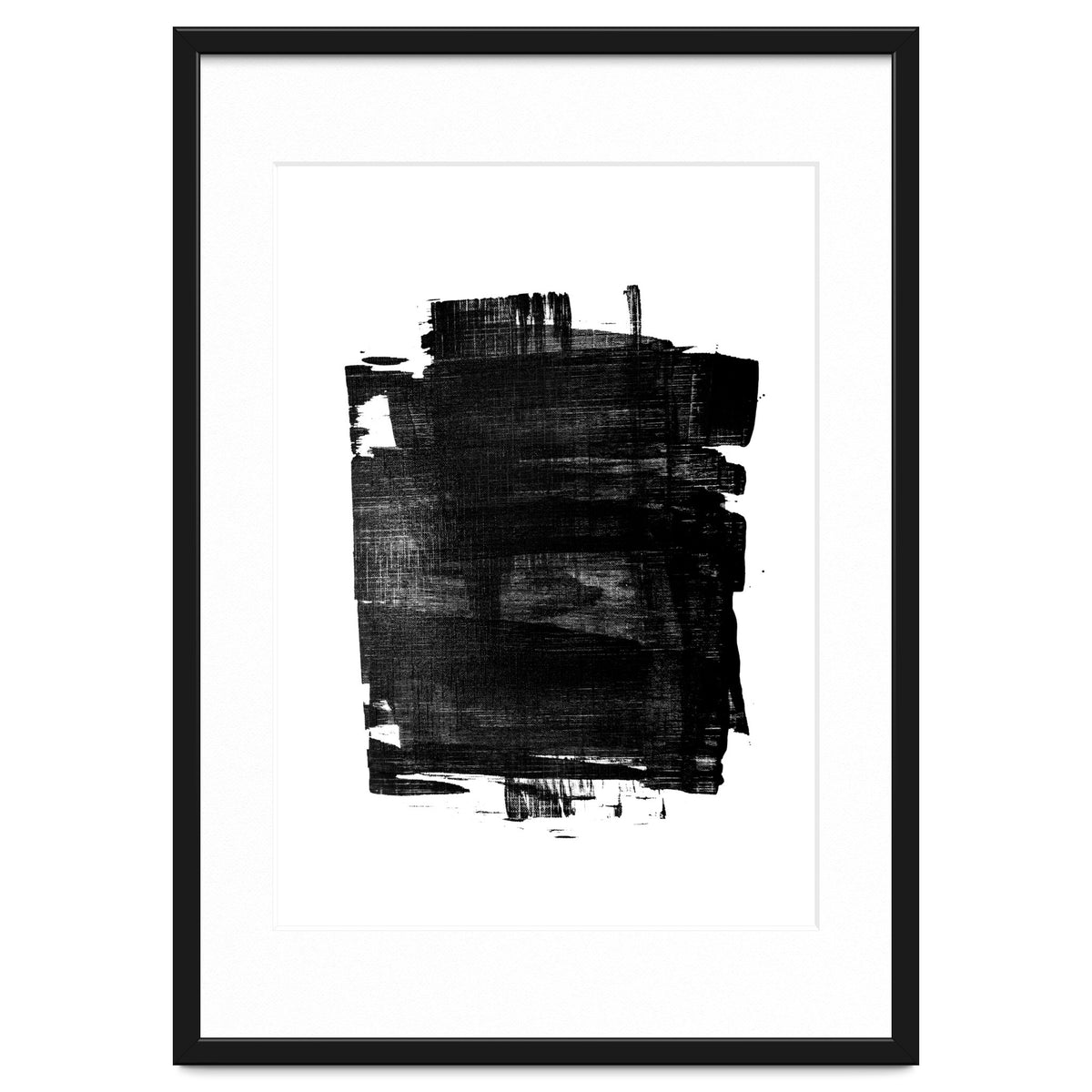 Minimalist Textured Brushstroke Art #1