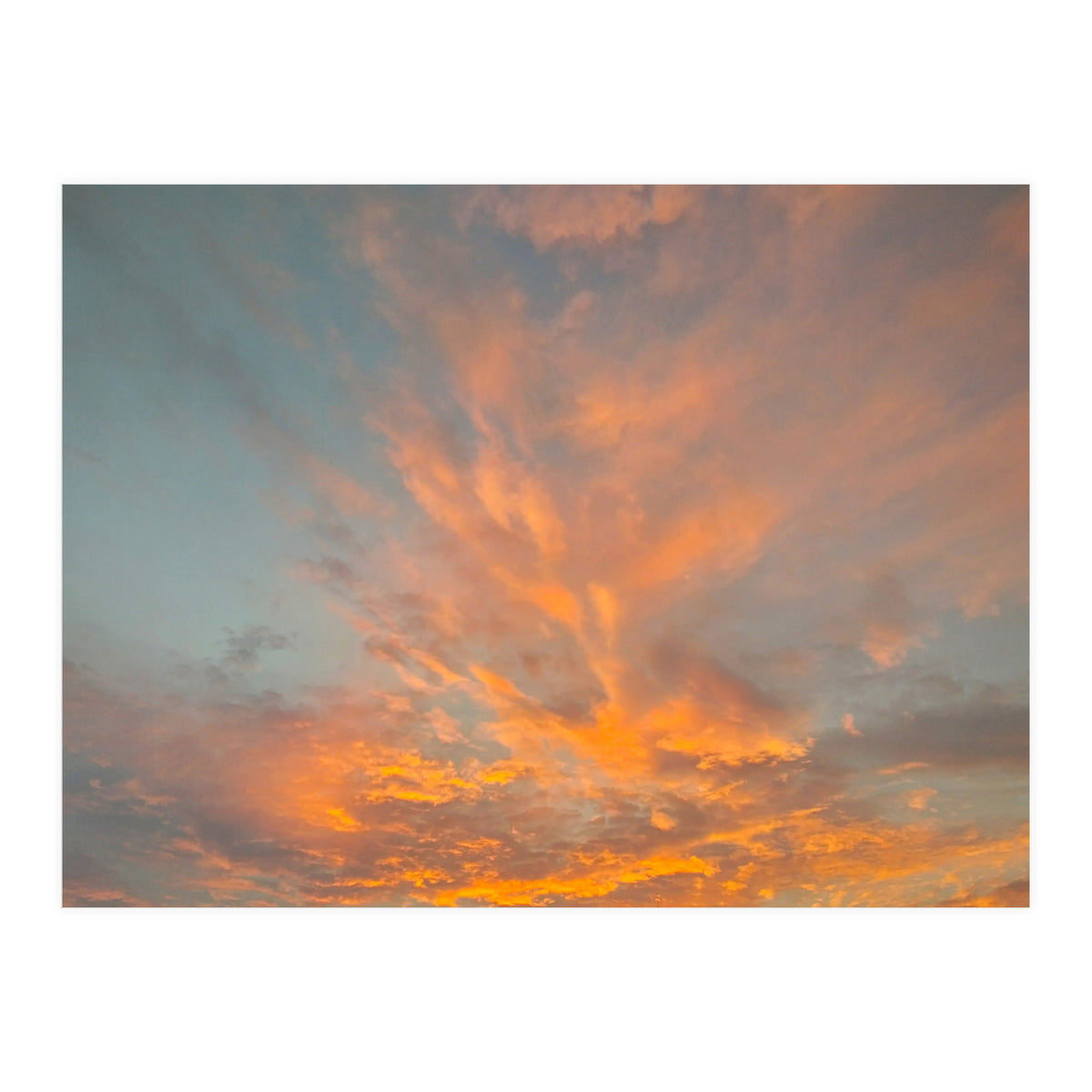 Sunset Rays (Print Only)