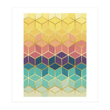 Colorful and golden pattern I (Print Only) thumbnail