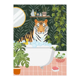 Tiger in My Bath (Print Only) thumbnail