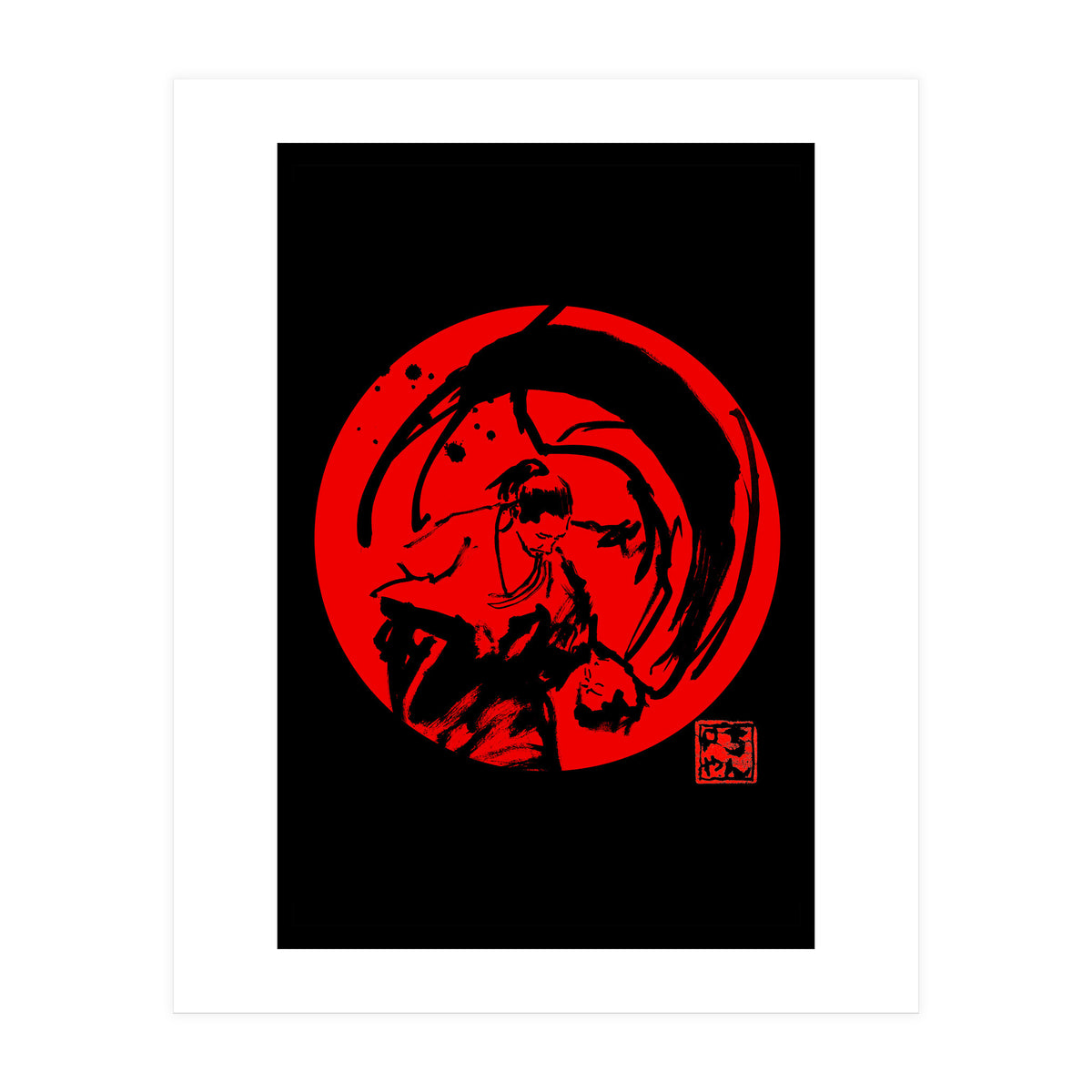 Aikdo in red (Print Only)