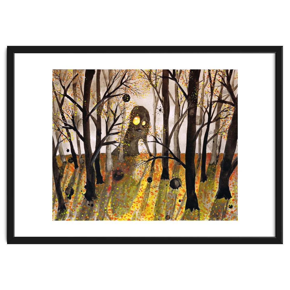 Monster in the woods