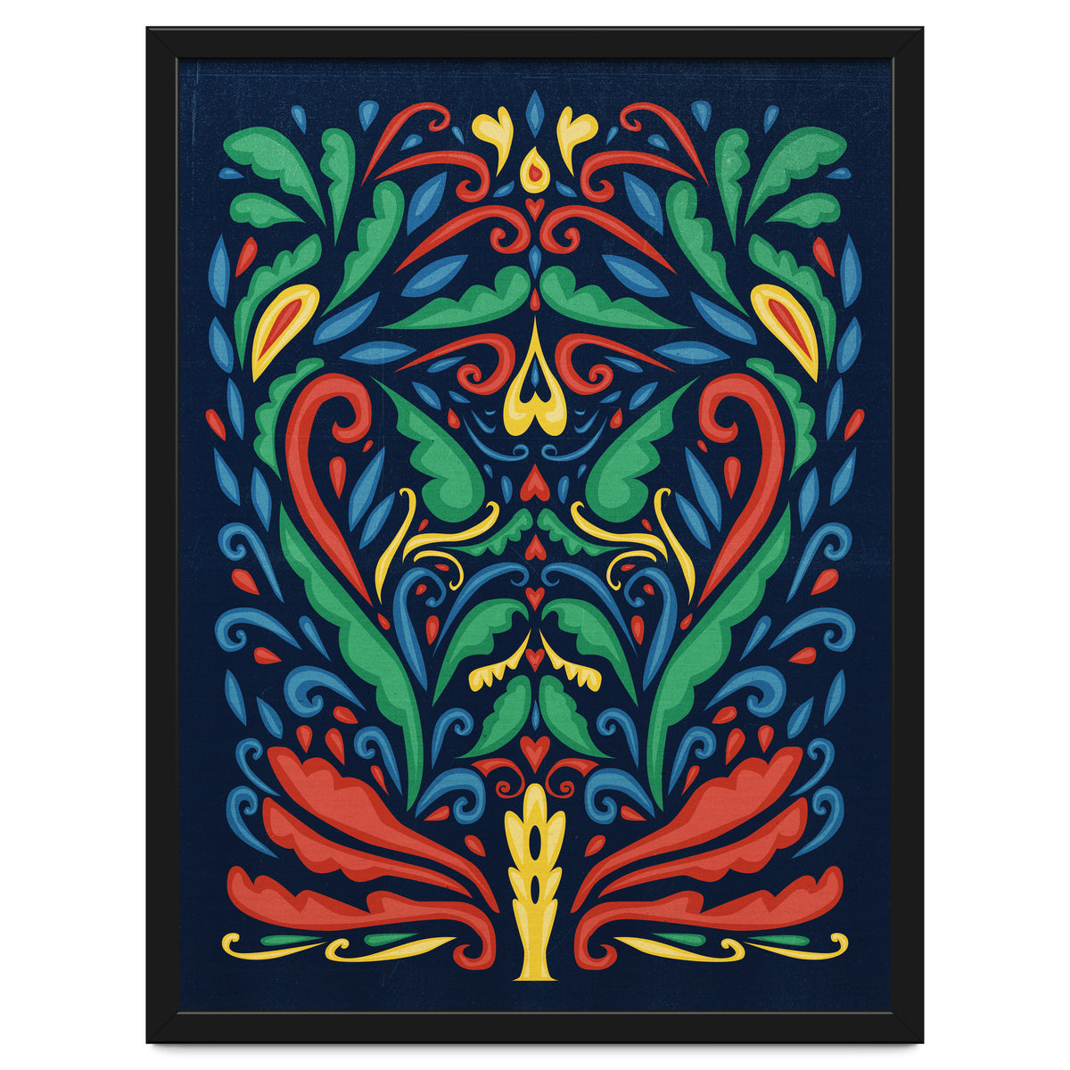 Art Nouveau Folk Art Style