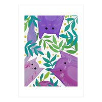 Cats And Branches (Print Only)