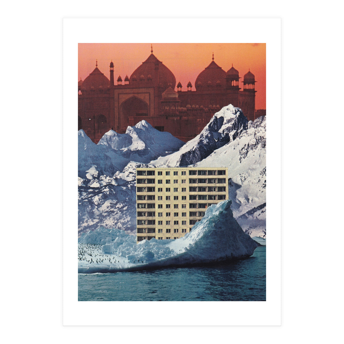 Penguin Village (Print Only)