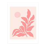 Mid Century Pink Garden (Print Only) thumbnail