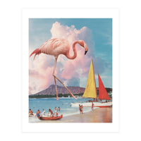Flamingo Playground (Print Only)