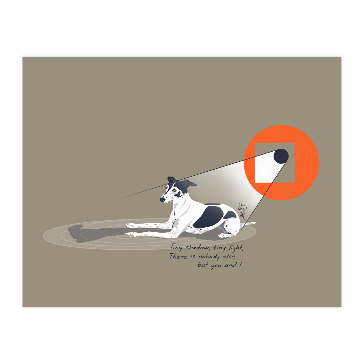 Doggy Thoughts (Print Only)