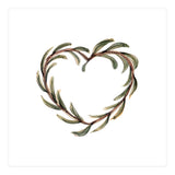Olive branch heart (Print Only) thumbnail