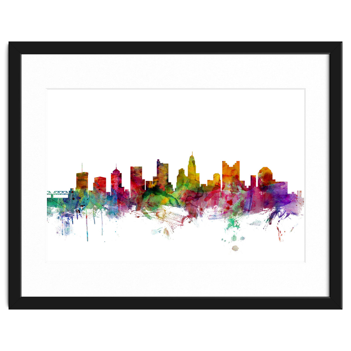 Columbus Ohio Skyline