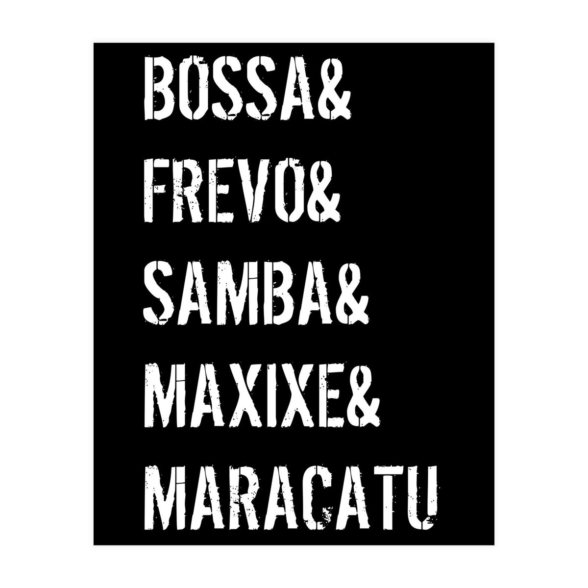 Its A Brazilian Rythm! (Print Only)