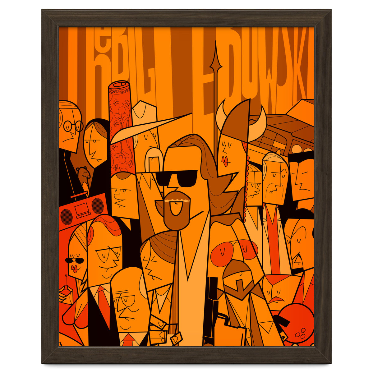 The Big Lebowski Alternative Movie Poster