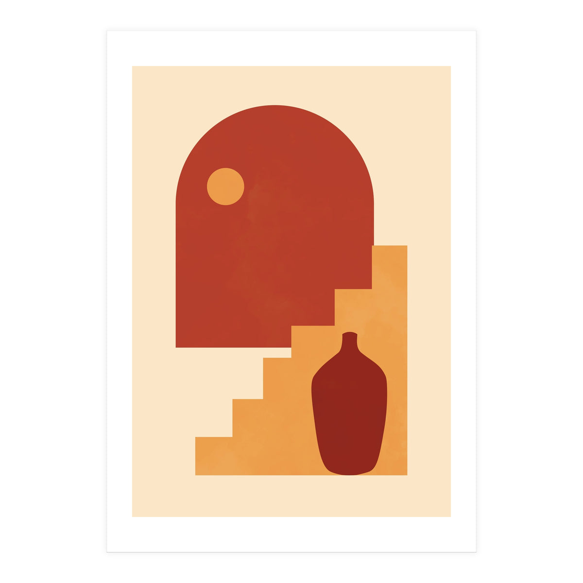 Geometric Print Mid Century Modern (Print Only)