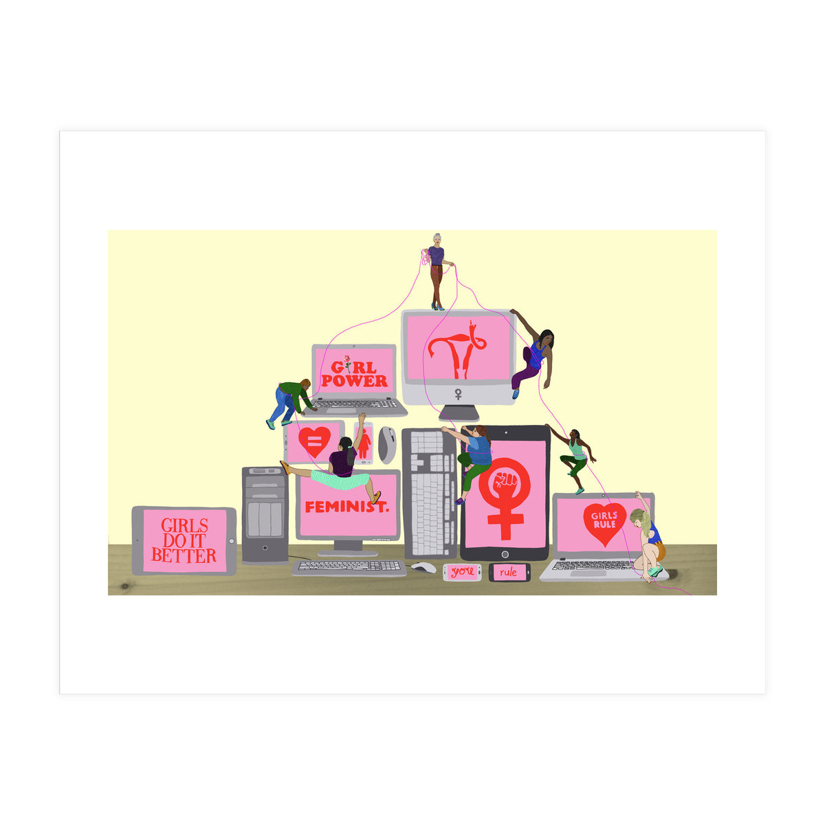 4th Wave Of Feminism (Print Only)