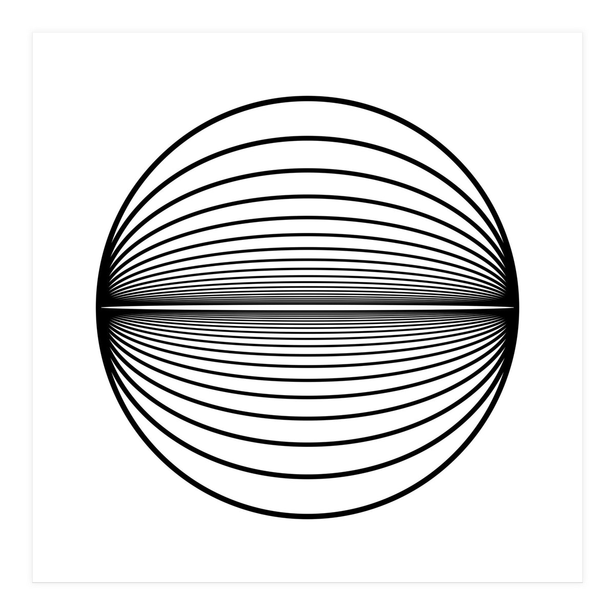 Event Horizon_White (Print Only)