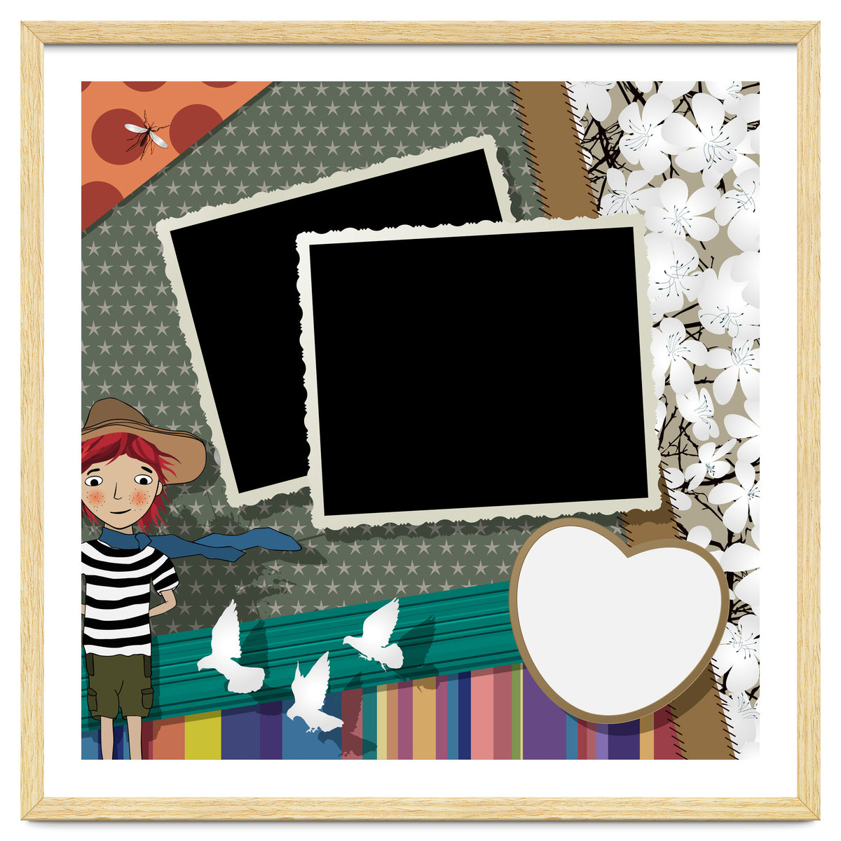 Vintage Photos Collage