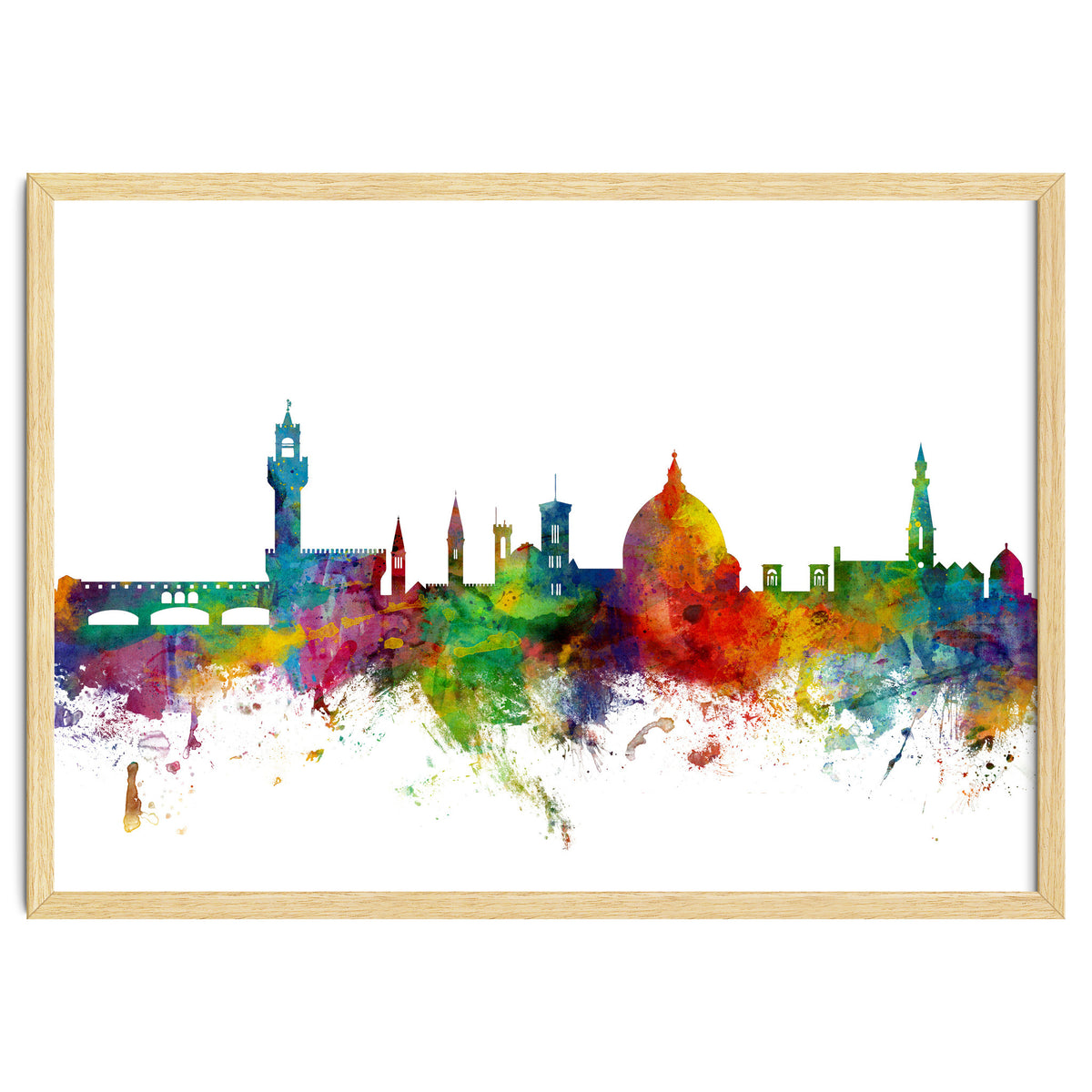 Florence Italy Skyline