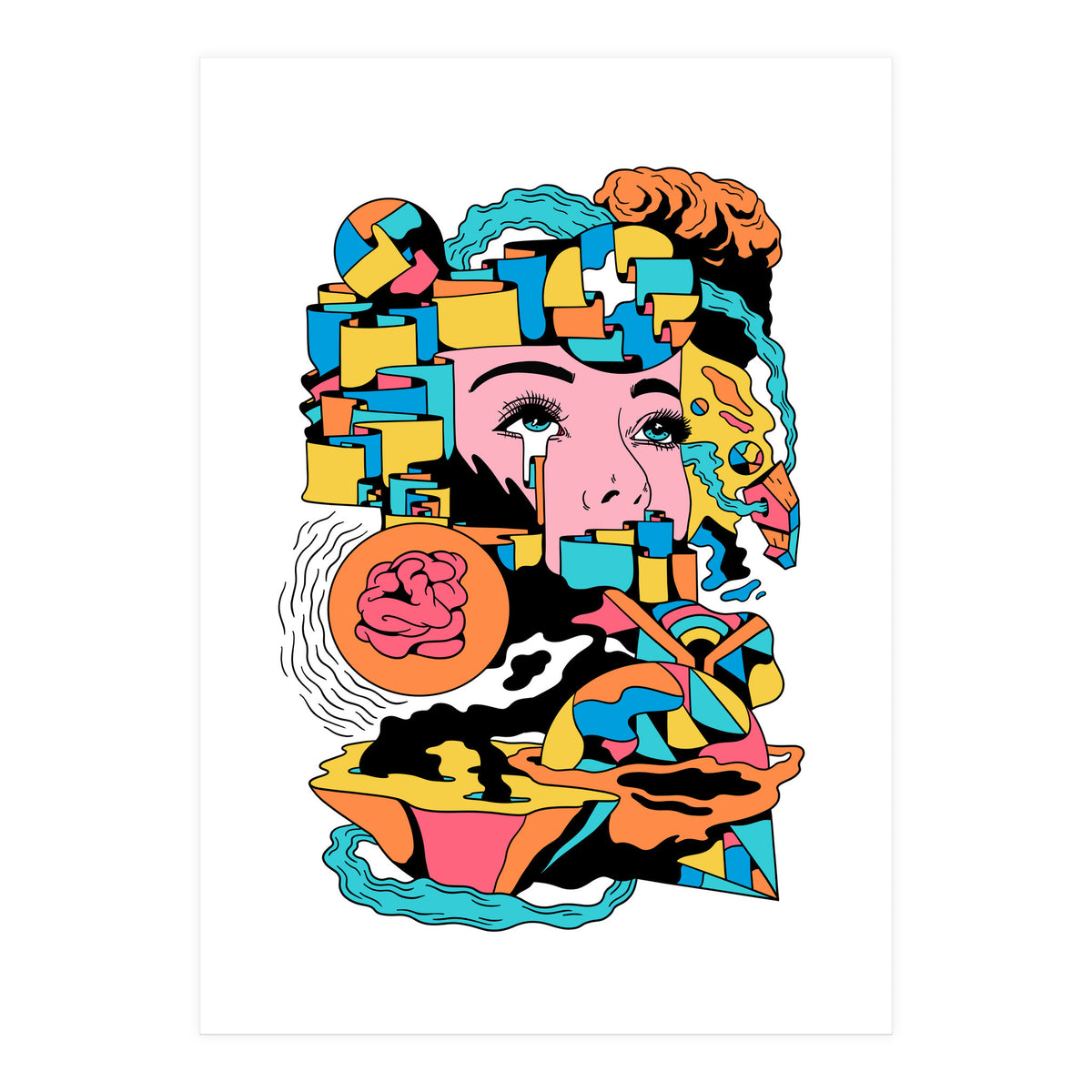 Sad Cliffs (Print Only)