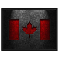 Canadian Flag Stone Texture
