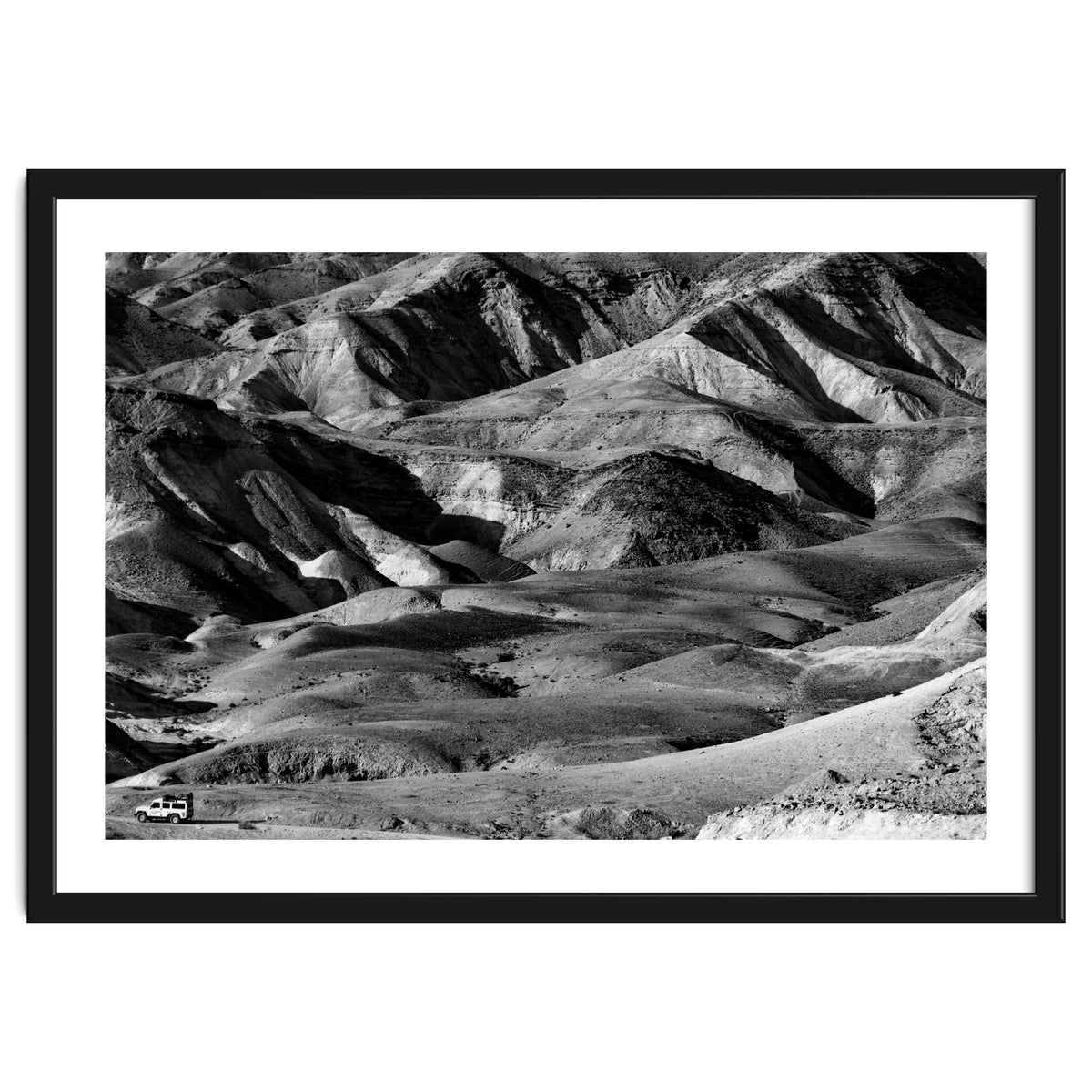 Driving across the Judean Desert