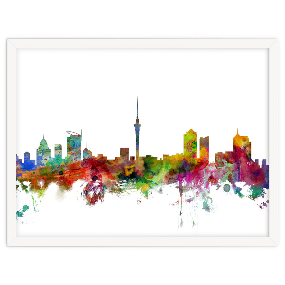 Auckland New Zealand Skyline