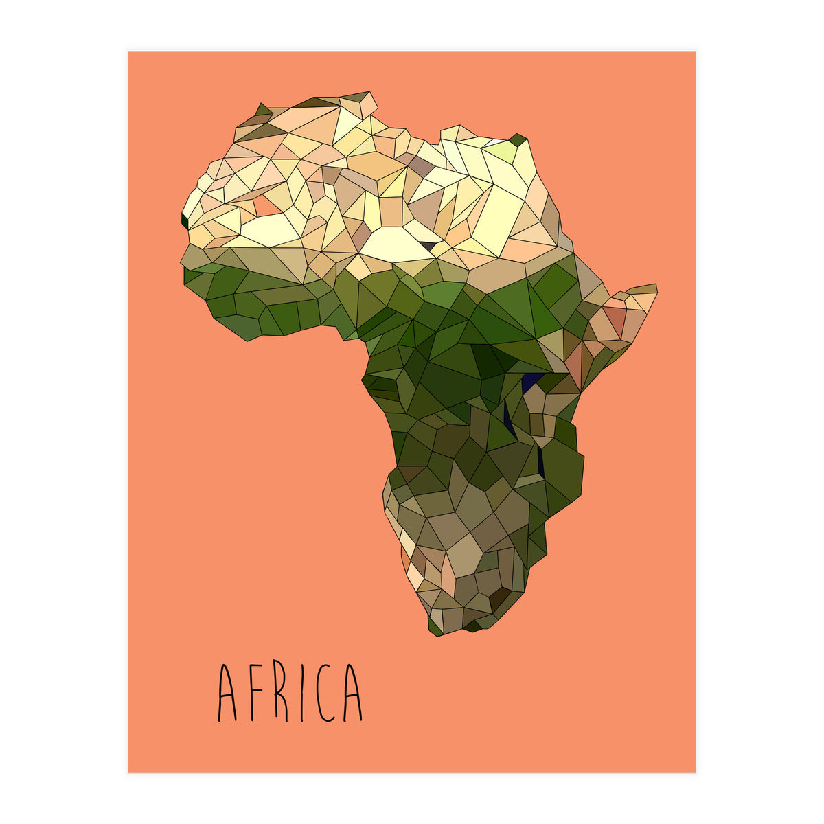 AFRICA – Pink  (Print Only)