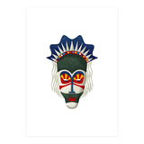Tribal Mask 14 (Print Only) thumbnail