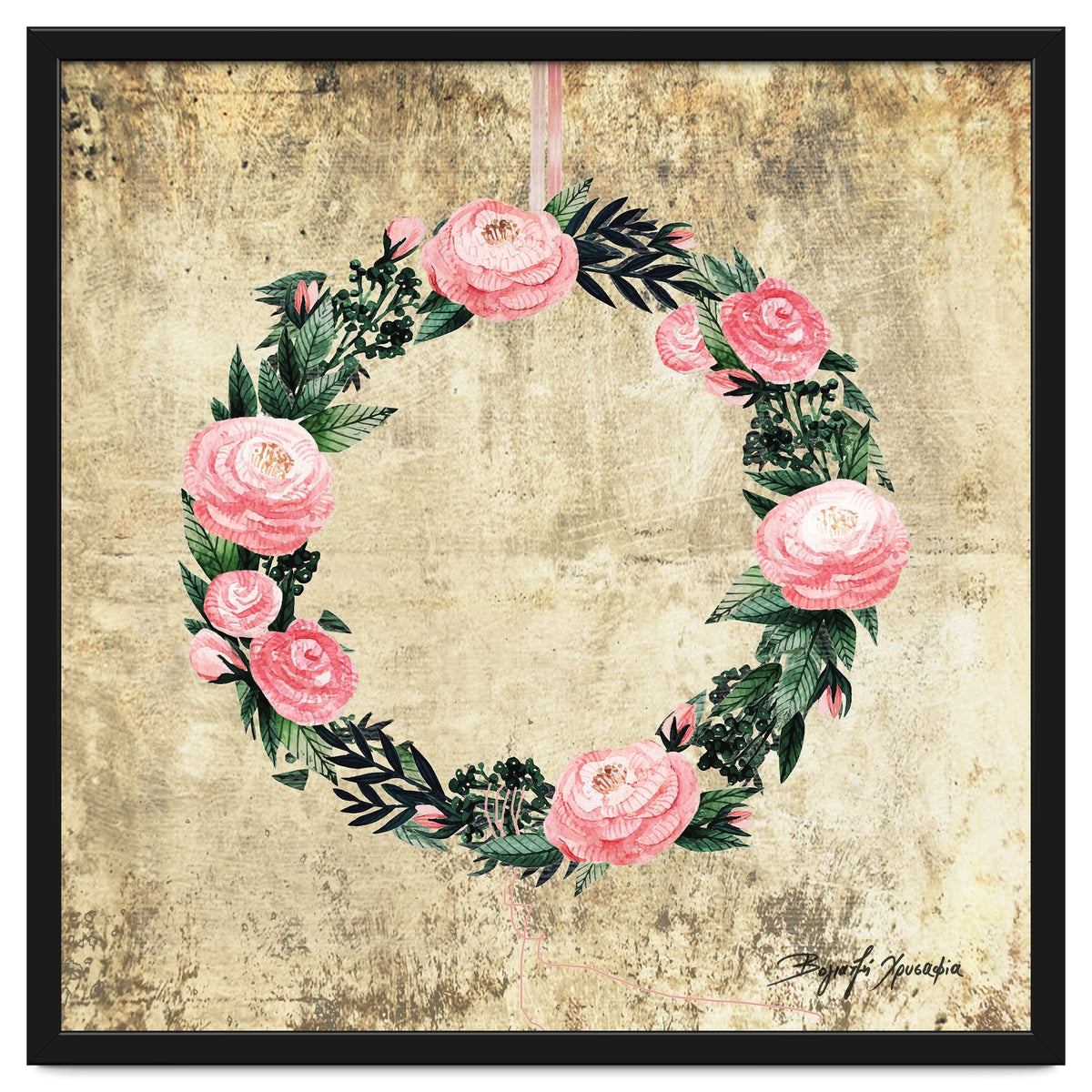 Wreath #Rose Flowers #Royal collection