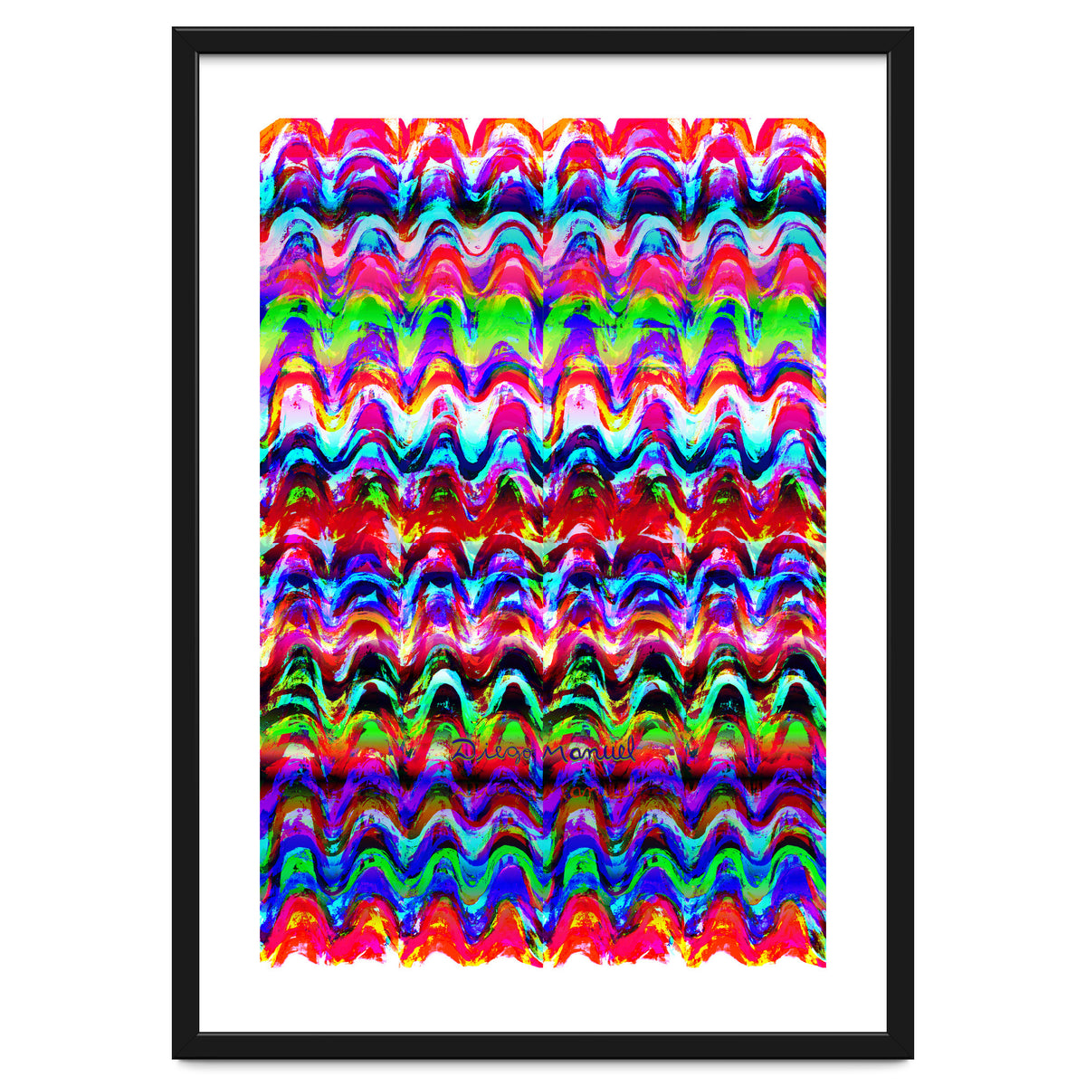 Pop abstract color full