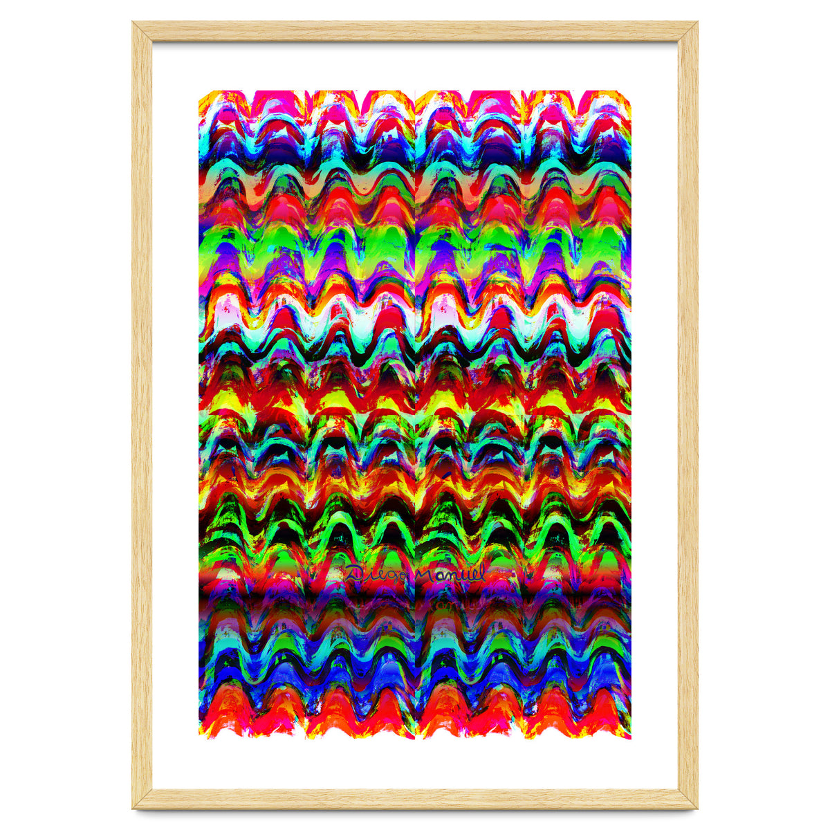 Pop abstract color full