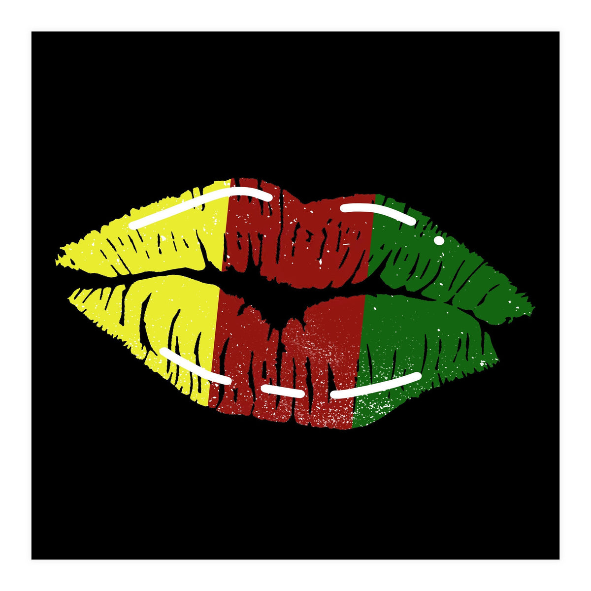 Ethiopian Kiss (Print Only)