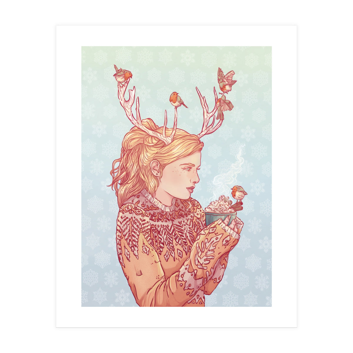 December Lady (Print Only)