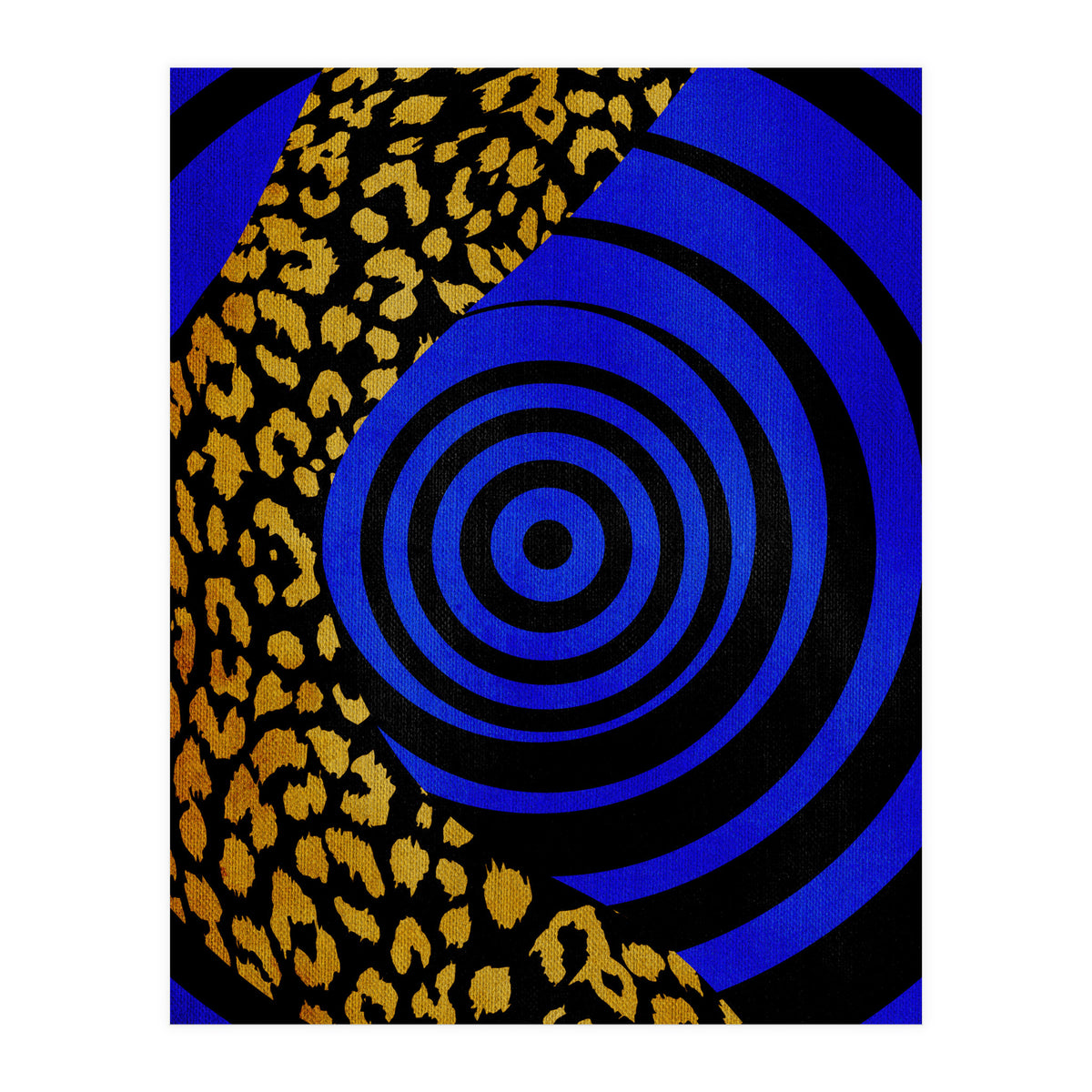 Fun Blue TIGER 2 (Print Only)