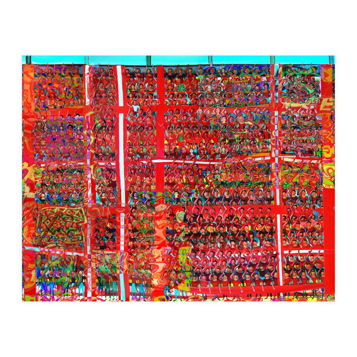 Gran Hinchada Roja 12 (Print Only)