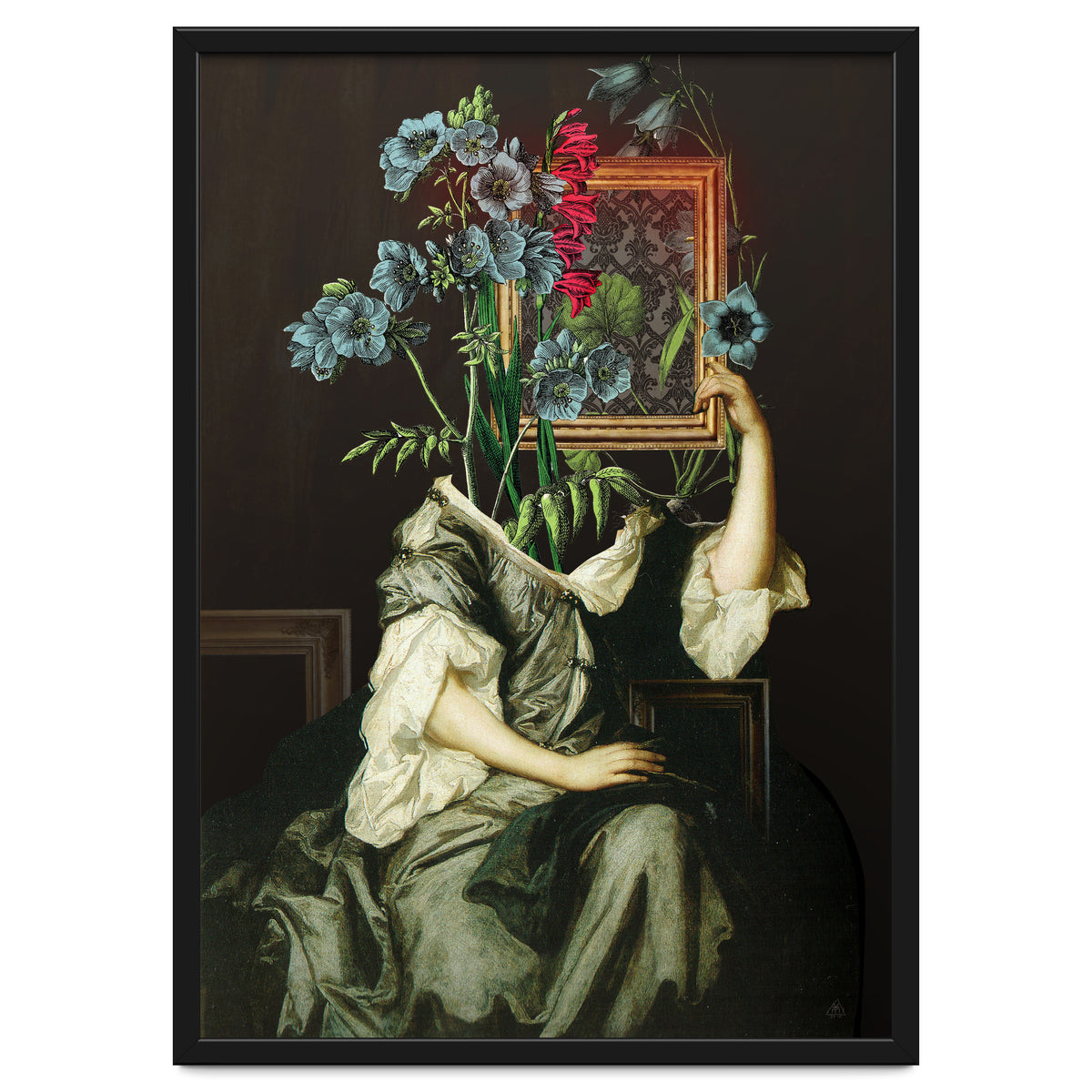 Florales Portrait Disatster