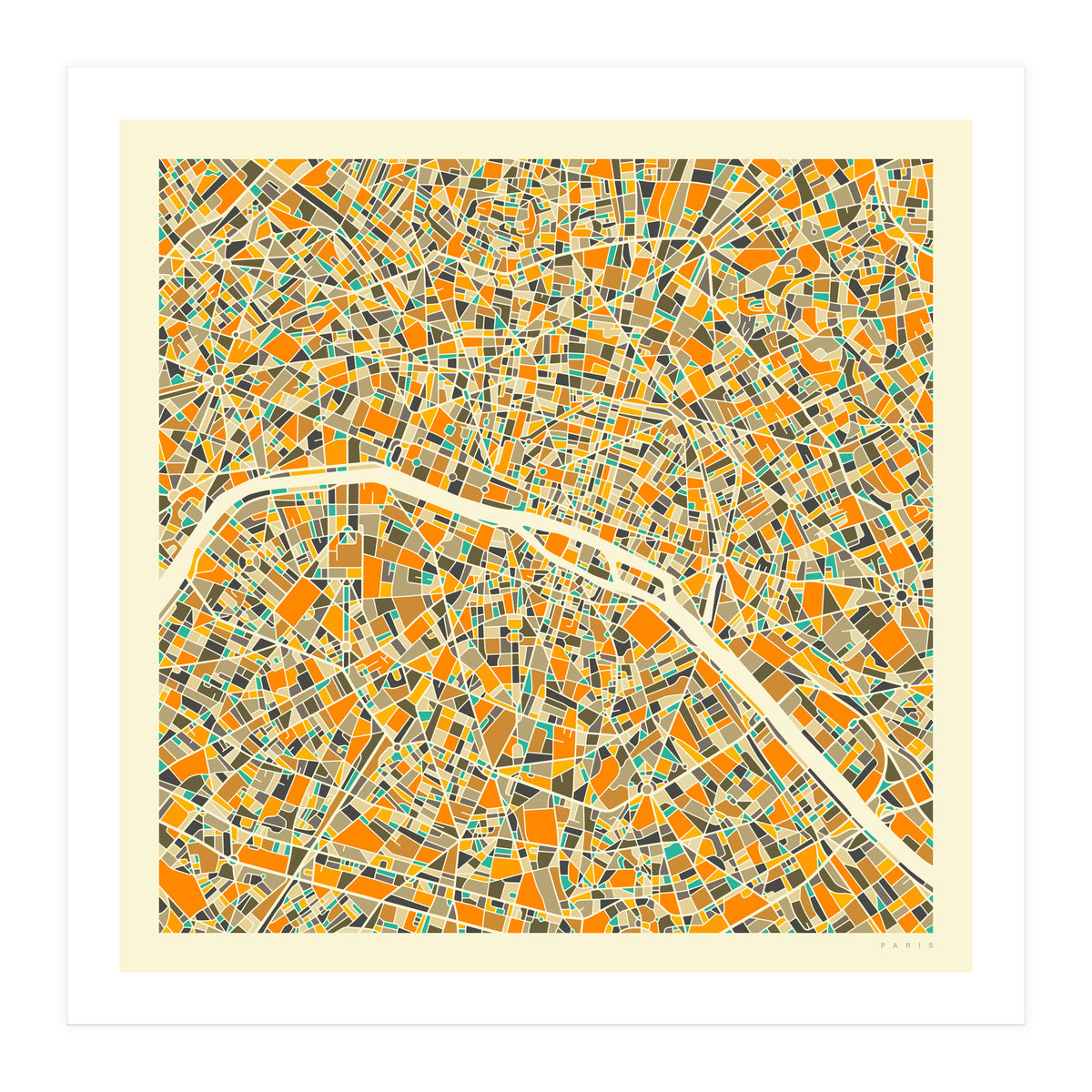 PARIS MAP (Print Only)