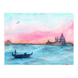 Sunset in Venice || watercolor (Print Only) thumbnail