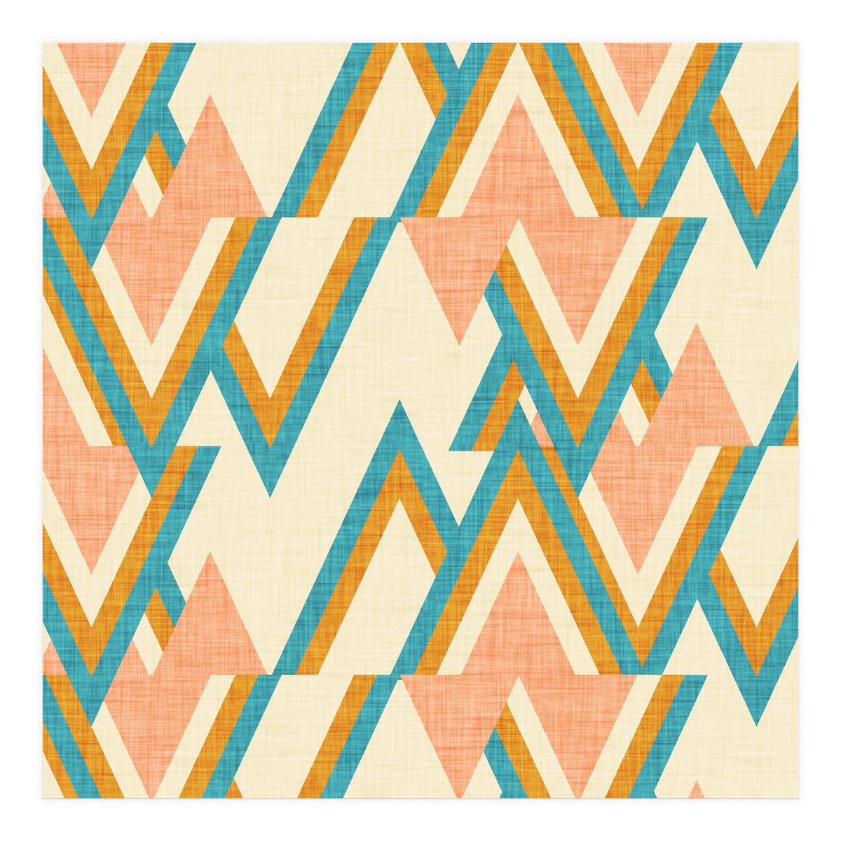 New Mid Mod Woods Pearl  (Print Only)