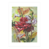 Spice Rose watercolor painting (Print Only) thumbnail